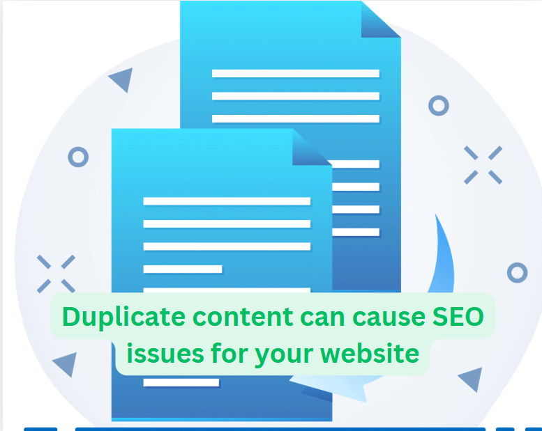 why duplictae content is an seo issue